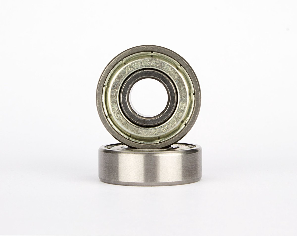Black Dragon Stuntstep Wielen Set Spoked Alu Zilver - afbeelding 3