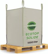 Ecotop Solide in Big Bag 1000L | Meststof op basis van koemest met natuurlijke toevoeging van wormenmest, lavameel en micro-organismen.