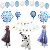 Loha- party ® Ballons de décoration d'anniversaire sur le Thema de la Reine des Frozen Frozen Thema en aluminium
