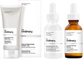 The Ordinary Tripple skincare set - Gezichtsverzorging - Hydrateert de huid - Hyaluronic Acid 2% + B5 30ml + 100% Plant-Derived Squalane + Natural Moisturising Factors + HA 100ml