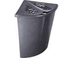 BranQ - Corners Wasmand 45L | Zebra Zwart Wi