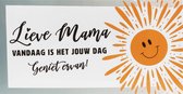 Kaart - Moederdag - Lieve mama vandaag is het jouw dag - SMP17-C