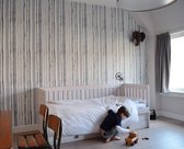 roomblush - Behang Stripes - Blauw - Vliesbehang - 200cm x 285cm