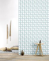 Roomblush - Behang Fluff - Lichtblauw - Vliesbehang - 200cm x 285cm