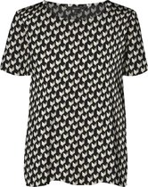 Vero Moda VMEASY SS TOP WVN  GA Dames Top - Maat S