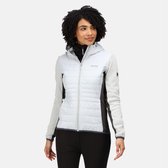 De Regatta Pemble III Hybrid fleece - outdoortrui - dames - geÃ¯soleerd - hele rits - Lichtgrijs