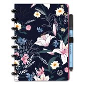 Greenstory - GreenBook Productivity Planner Uitwisbaar - A5 - Loving Lilies