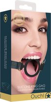 Ouch Halo - Silicone Ring Gag - Green - Bondage Toys green