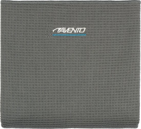 Avento Yogahanddoek - Anti-Slip - Absorberend & Sneldrogend - Grijs van Merkloos — afbeelding 2