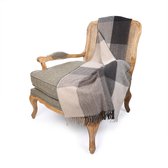 Dunedin of Scotland Plaid Block Check Natural Taupe