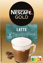 3x NESCAFE GOLD - Latte - 8 zakjes per verpakking