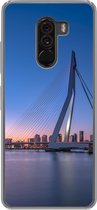 Xiaomi Pocophone F1 hoesje - Rotterdam - Erasmus - Skyline - Siliconen Telefoonhoesje