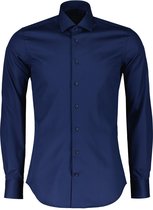Nils Overhemd - Body Fit - Blauw - 38