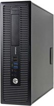 HP EliteDesk 800 G1 Small Form Factor Desktop PC - Intel® Core™ i7 - 8 GB RAM - 256 GB SSD - Windows 10 Professional - Zwart