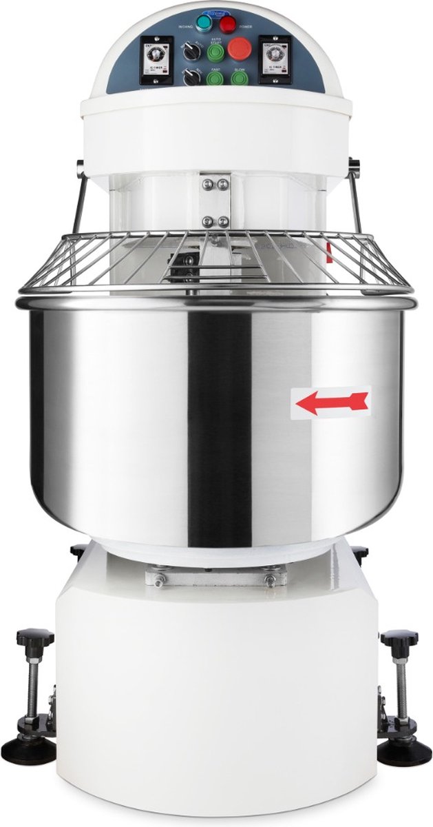 Spiraalkneder - 130 L - 80 Kg Deeg - 2 Snelheden - 400V — afbeelding 3