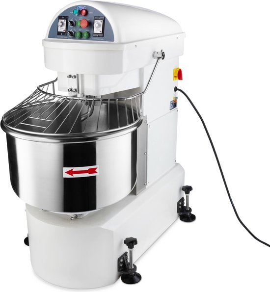Spiraalkneder - 100 L - 64 Kg Deeg - 2 Snelheden - 400V — afbeelding 4