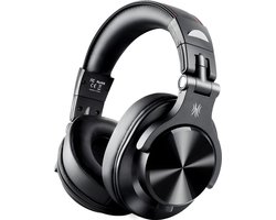 OneOdio Fusion A70 Zwart – Draadloze Over-Ear Koptelefoon – DJ & Studio – Hi-Res Audio