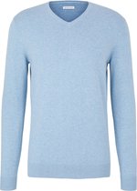 TOM TAILOR basic v-neck sweater Heren Vest - Maat XXXL