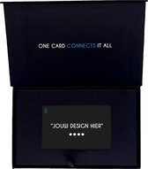 Chipped Card - Custom PVC Card - Digitaal & Gepersonaliseerd Visitekaartje met NFC - Deel je gegevens contactloos met een Smart Business Card