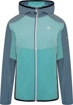 Dare 2B, Duplicity II Waterdicht Dames Outdoor Jack, Grijs/Groen, Maat 40