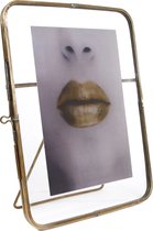 Fotolijst "Lips" L goud metaal 1,5x15,5x20,5cm**