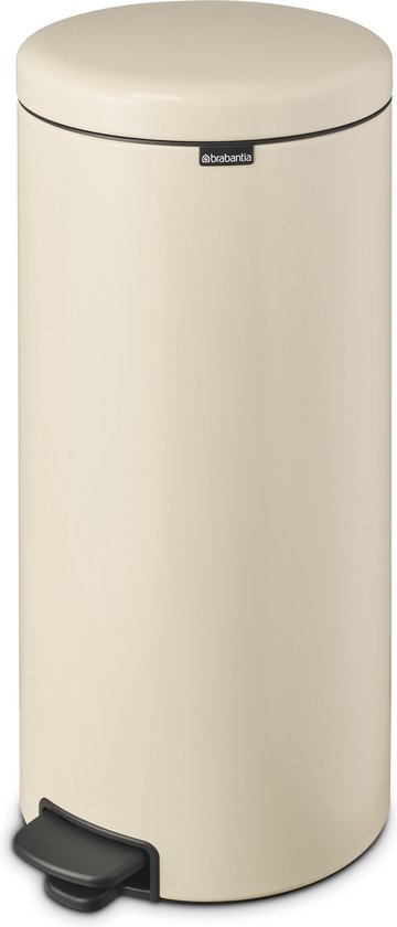 Brabantia NewIcon Prullenbak - 30 liter - Soft Beige