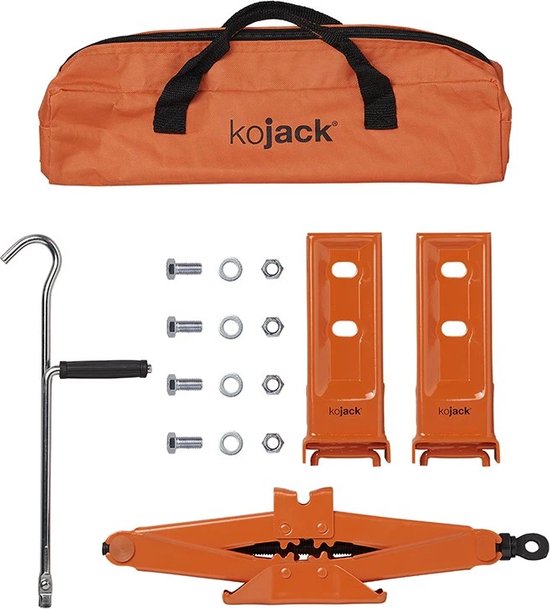 Schaarkrik voor Auto/SUV/MPV, Professionele Krik Van de Bandenlift RV Aanhangwagen Stabilisator Nivellering Schaar Krikken met Handvat Auto Kofferbak Tire Lifting Tool voor Openlucht(2T