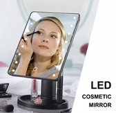 OMID HOME® Make up spiegel - Make up spiegel met verlichting - 16 LED Lampen - Make up organizer - Scheerspiegel -
