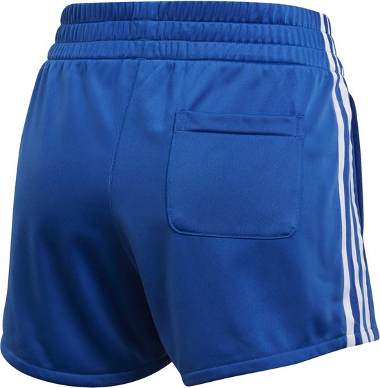 levenslang geschenk Punt adidas Originals 3 Str Short korte broek Vrouwen blauw DE38/FR40 | bol.com