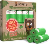 Hondenpoepzakjes - 600 stuks - 100% Biologisch Afbreekbaar - Poepzakjes Hond - 40 rollen
