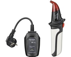 VOLTCRAFT MS-20SF Zekeringvinder, stroomkringvinder met zender en ontvanger