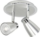Light Your Home Laguna Plafondlamp - Modern - Metaal - 3xGU10 - Woonkamer - Eetkamer - Grijs