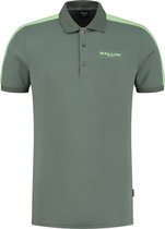 Ballin Amsterdam -  Heren Regular Fit   Polo  - Groen - Maat M