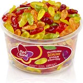 Red Band Winegum Schoenen 1 pot à 500 stuks - Zacht snoep - Winegums met fruitsmaak