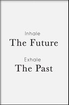 Walljar - Inhale Exhale - Muurdecoratie - Poster