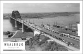 Walljar - Waalbrug '49 - Muurdecoratie - Poster met lijst