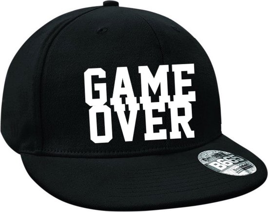 Casquette Game Over Original Zwart Style Rétro