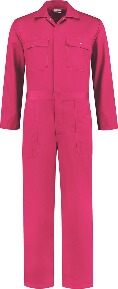 Party Overall Fuchsia Volwassenen Premium - Maat L