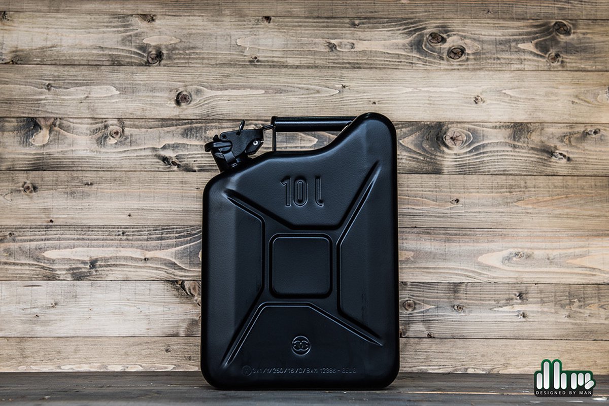 Jerrycan 10L zwart
