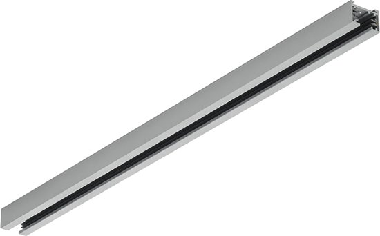 Spanningsrail - Trion Dual - 2 Fase - Opbouw - Aluminium - Titaan - 0.5 Meter
