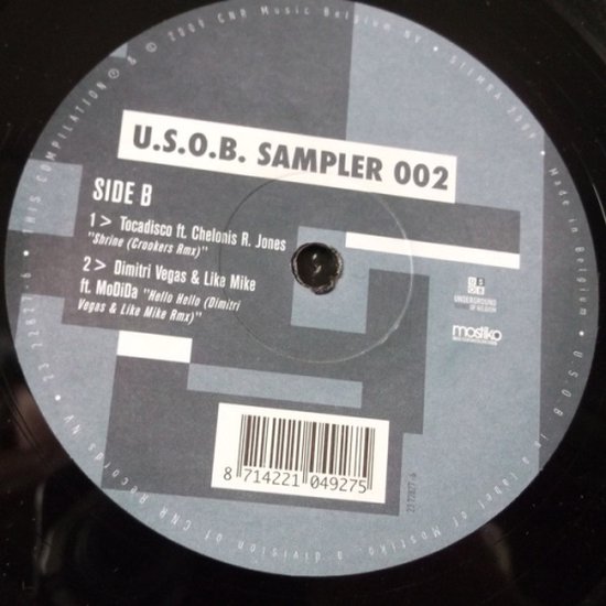 U s o b Sampler 002 Various LP album Muziek Bol