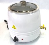 Electrice Kaars Wax-Melter - Was smelter met Tapkraan - 8 Liter inhoud - Was Smelter voor het maken van kaarsen en of melts