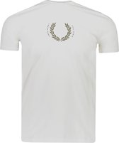 Fred Perry T-shirt Wit voor heren - Lente/Zomer Collectie