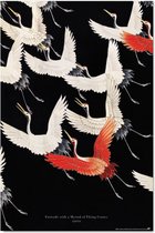 Grupo Erik Furisode With A Myriad Of Flying Cranes  Poster - 61x91,5cm