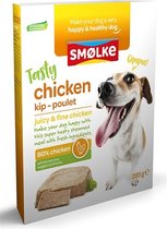 Smolke vers gestoomd kip - hondenvoer - 10 x 395 gr