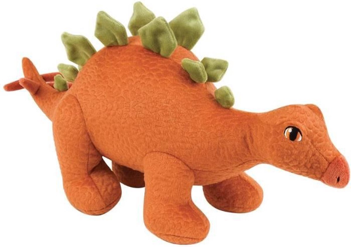 JEMINI Les Jeminosaurs Stegosaurus dinosaurus knuffel +/- 45 cm - 100% gerecycled