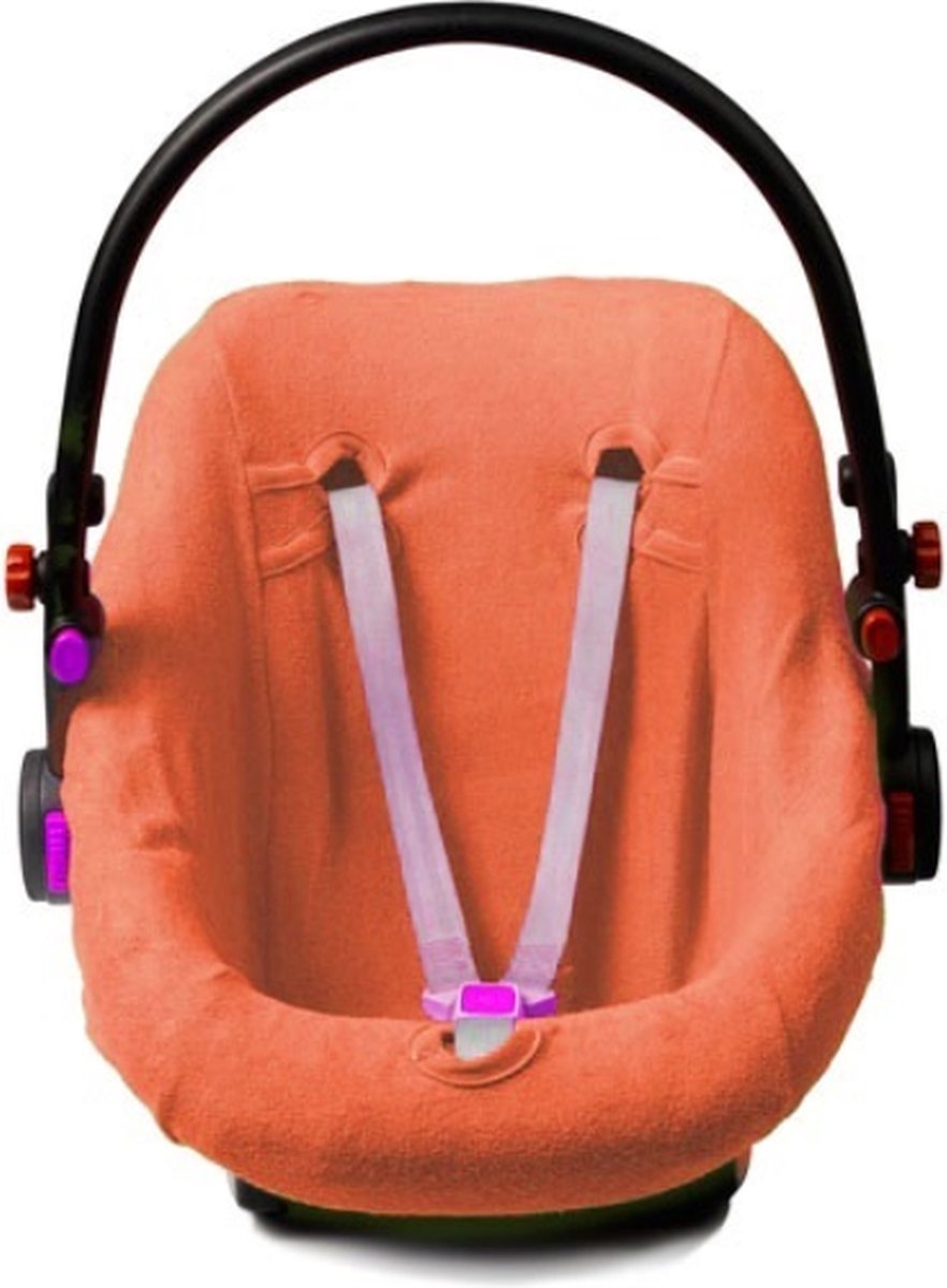 Briljant Baby Autostoelhoes 0+ - voor o.a. Maxi Cosi - Badstof - Oranje