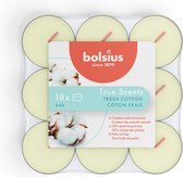 Bolsius - Geurtheelichten 18 stuks Fresh Cotton -