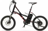 Benelli City Link Sport - Elektrische vouwfiets - Zwart/Rood - 36V 6,6 Ah - 20 INCH