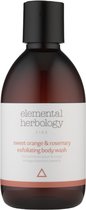 Elemental Herbology Sweet orange & rosemary body wash 290ml